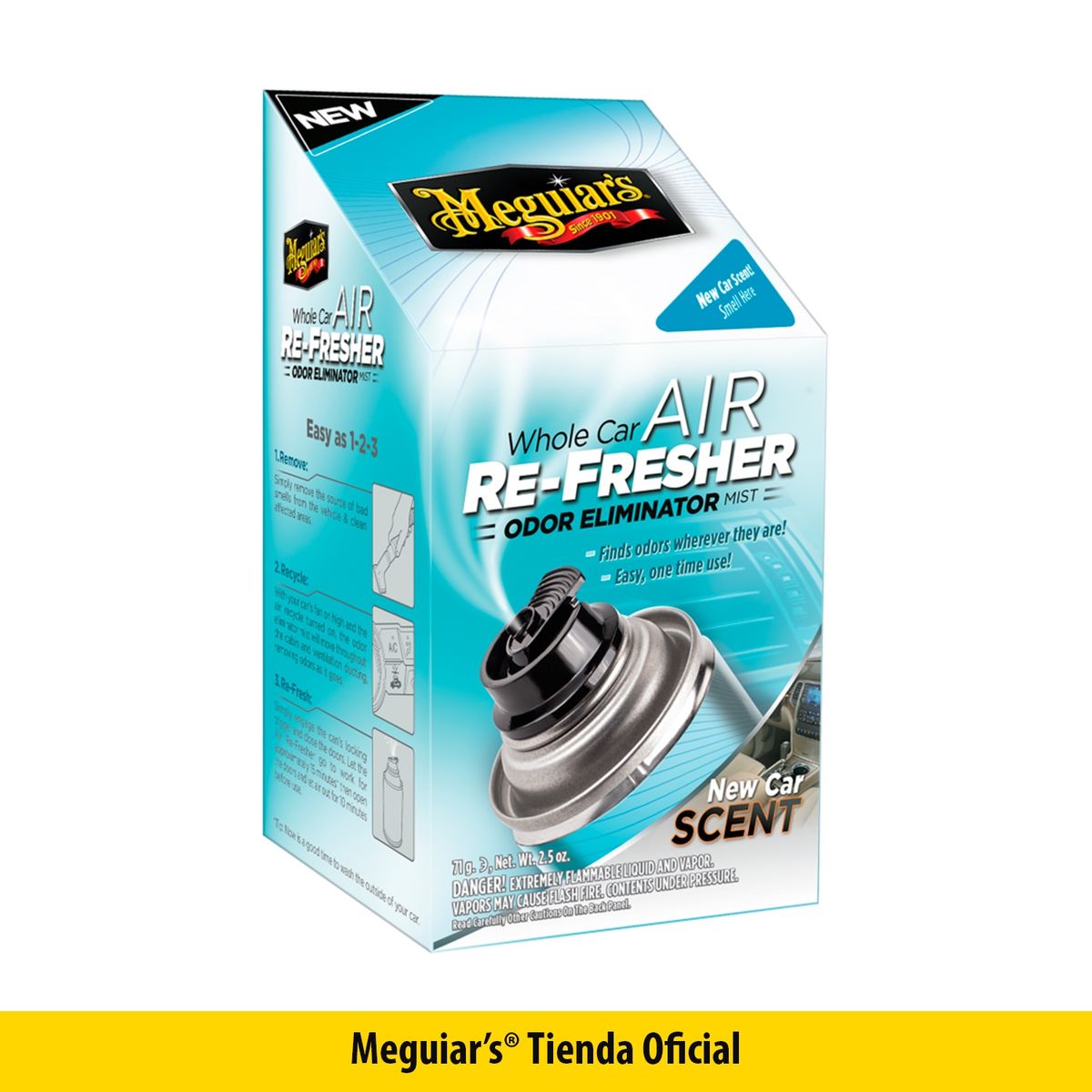 MEGUIARS - Tratamiento De Olores Meguiars Air Re-fresher New Car Scent