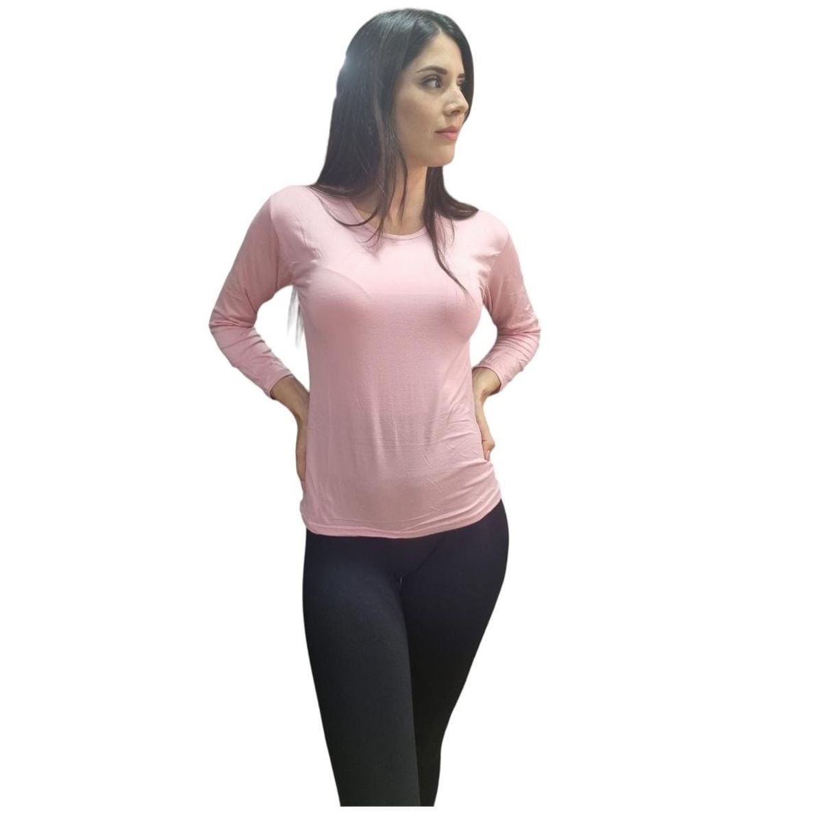 AGW - Pack 3 Camisetas Mujer Bambú Sin Polar