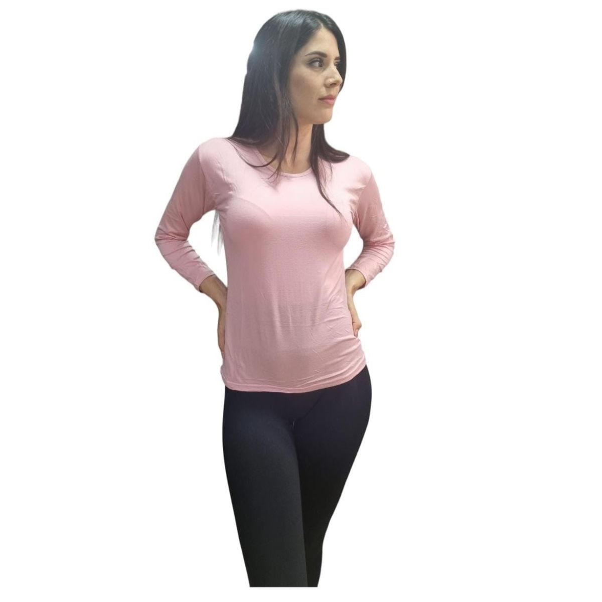 AGW - Pack 3 Camisetas Mujer Bambú Sin Polar