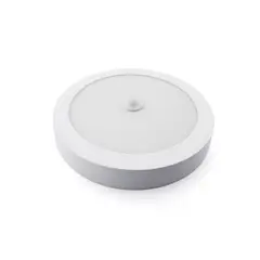 HB LEDS - Panel Redondo LED Sobrepuesto Con Sensor Blanco 18W Neutro