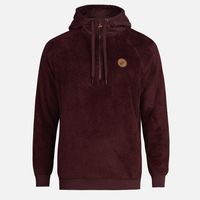 Poleron Hombre Cangur-oso Burdeo