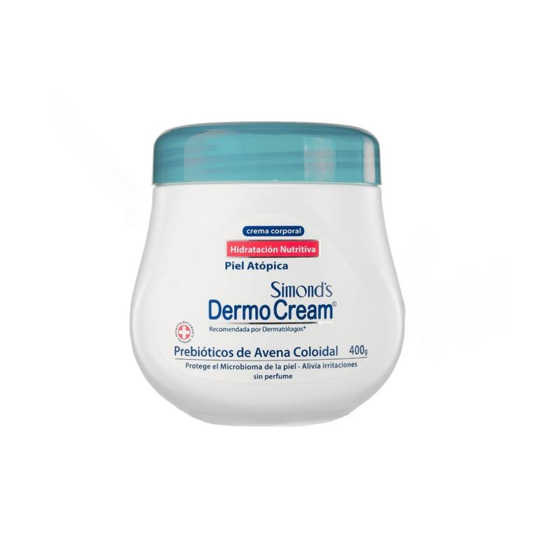 SIMONDS - Simonds Dermocream Crema Hidratacion Piel Atopica Avena 400g