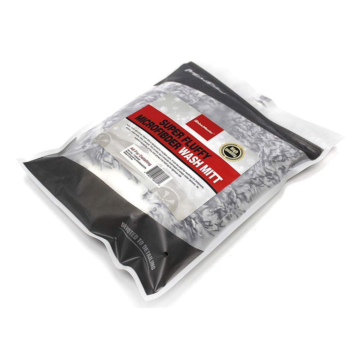 MAX SHINE - Guante De Lavado Microfibra Super Fluffy Maxshine