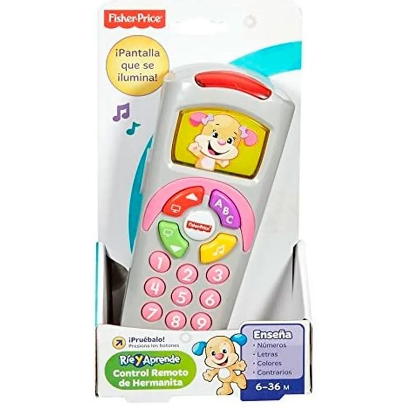 FISHER PRICE - Fisher price rie y aprende contro remoto de hermanita dlh83