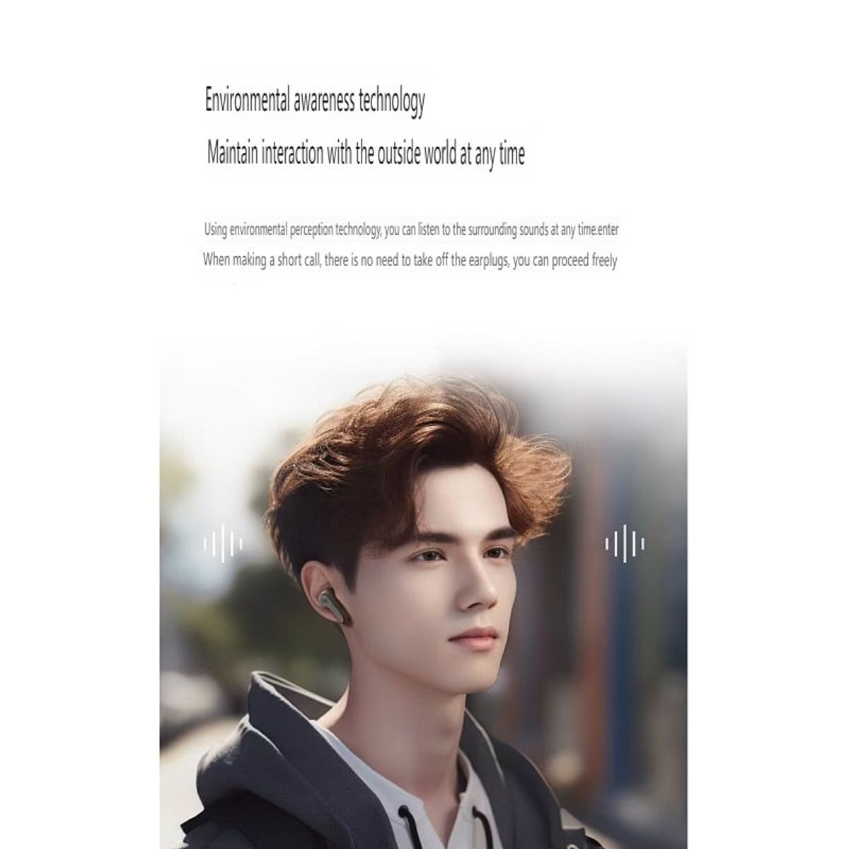 JBL - Audífonos Bluetooth JBL WAVE BEAM T230 NC+ Funda protectora Negro