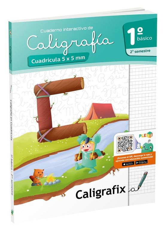 Cuaderno Caligrafia 1 Basico 2 Semestre Cuadricula Edicion Actualizada