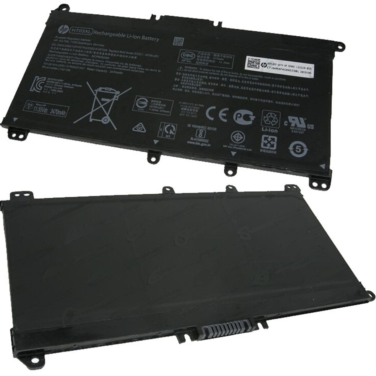 HP - BATERIA HP PAVILION 14-CE 15-CS ORIGINAL 3 CELDAS NEGRO