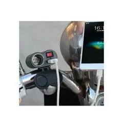 GENERICO - Cargador USB para motos scooters