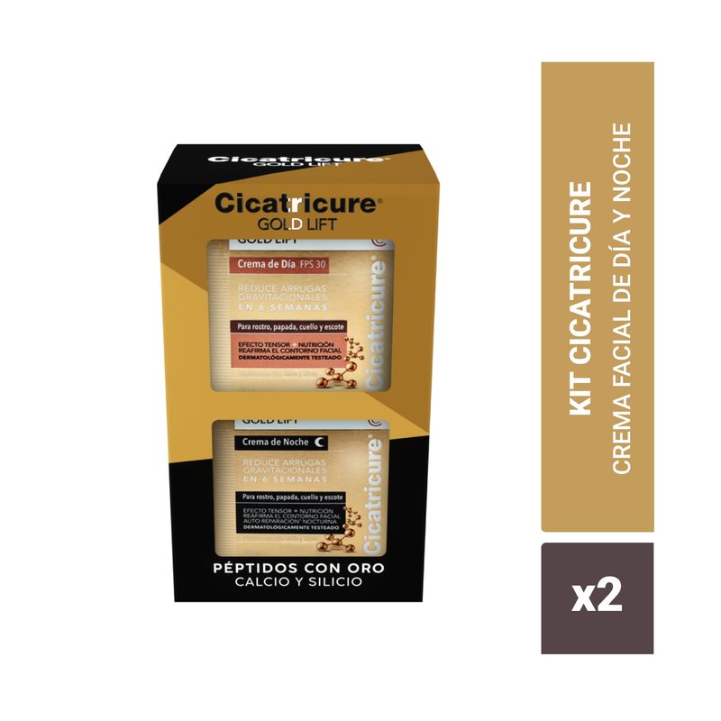 CICATRICURE - Pack Crema Día Cicatricure Gold Lift FPS 30 + Crema Noche.