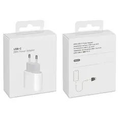 GENERICO - Adaptador Carga Rápida de pared 20 W USB- C para IPhone