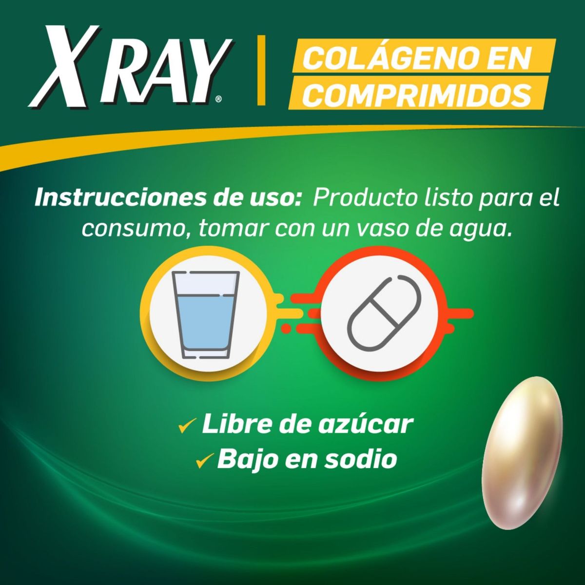 XRAY - Pack X Ray Colágeno Comprimidos 60 Unidades x2