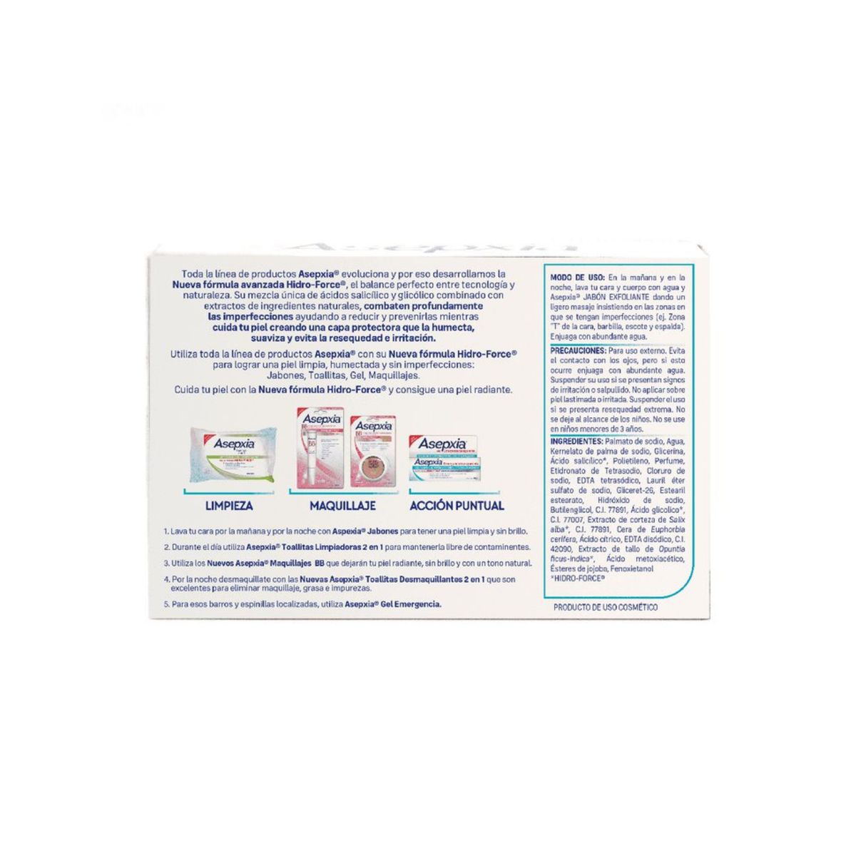 ASEPXIA - Jabón Asepxia Exfoliante 100 GR