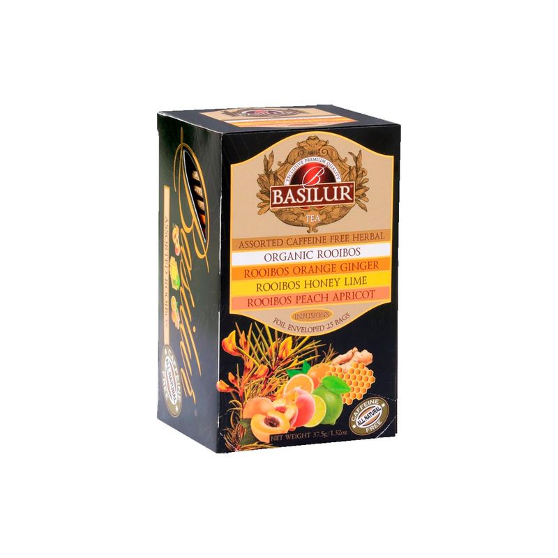 BASILUR - Te Rooibos Basilur Assorted Caja 25 bolsas BASILUR