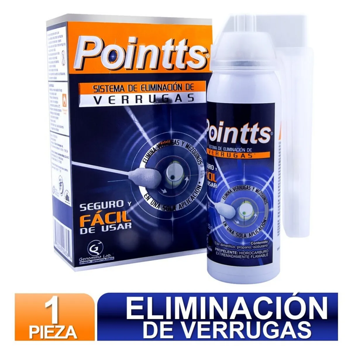 POINTTS - Sistema De Eliminación De Verrugas Pointts 80 ML