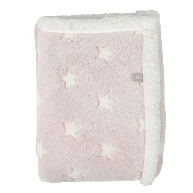INFANTI - Frazada Cuna 2 Capas INFANTI, Rosado