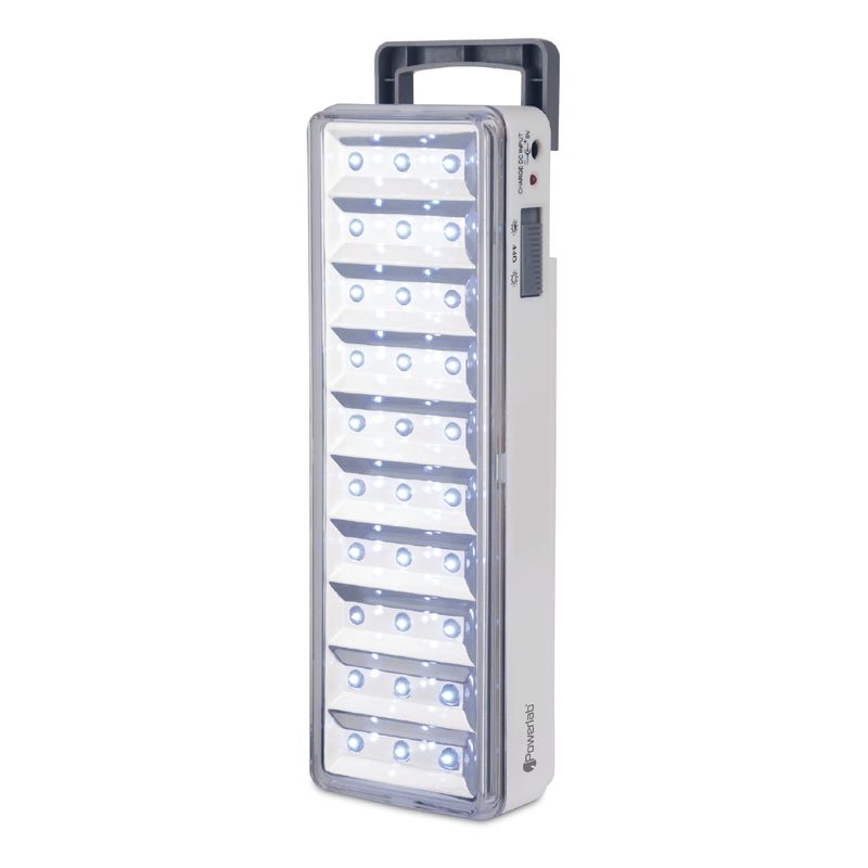 POWERLAB - Lampara Emergencia Recargable 30 Led Powerlab Blanco