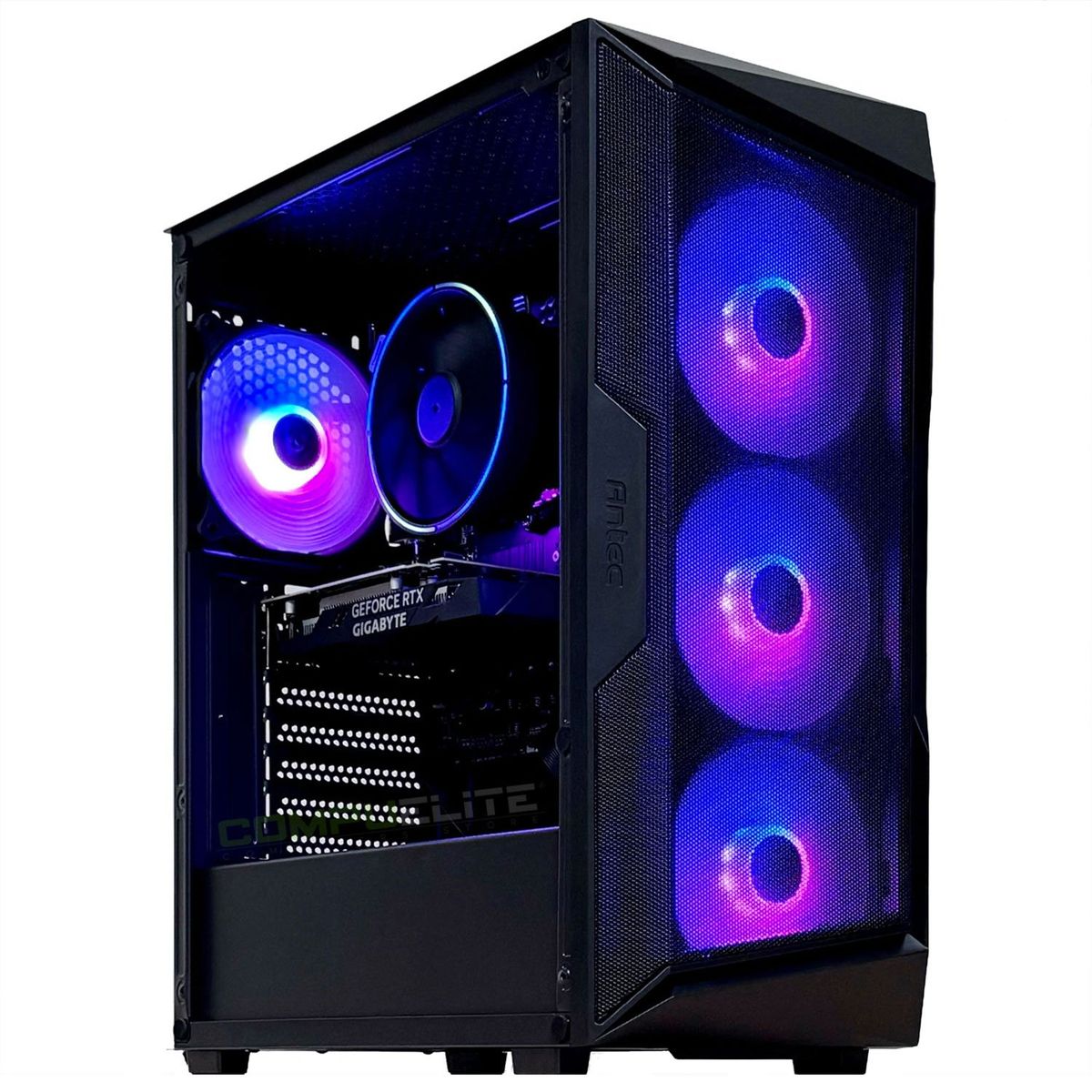 COMPU ELITE - PC Gamer Intel i5 12400F 6-core + H610 WIFI + 16GB DDR4 + SSD + GTX 1650 4GB