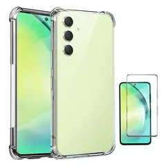 GENERICO - Carcasa Para Samsung A54 5G + Lamina Mica Completa