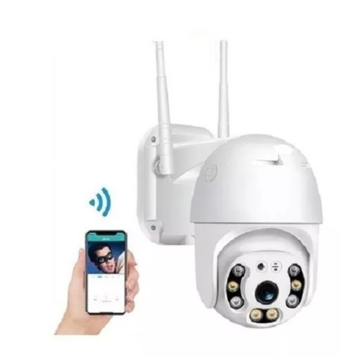 GENERICO - Camara Ip Wifi Exterior Inalambrica Zoom 5x