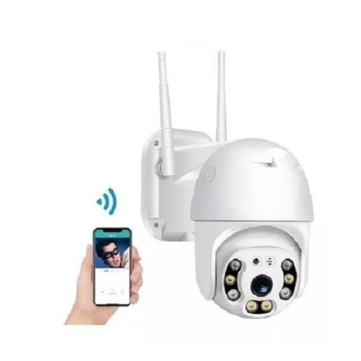 GENERICO - Camara Ip Wifi Exterior Inalambrica Zoom 5x