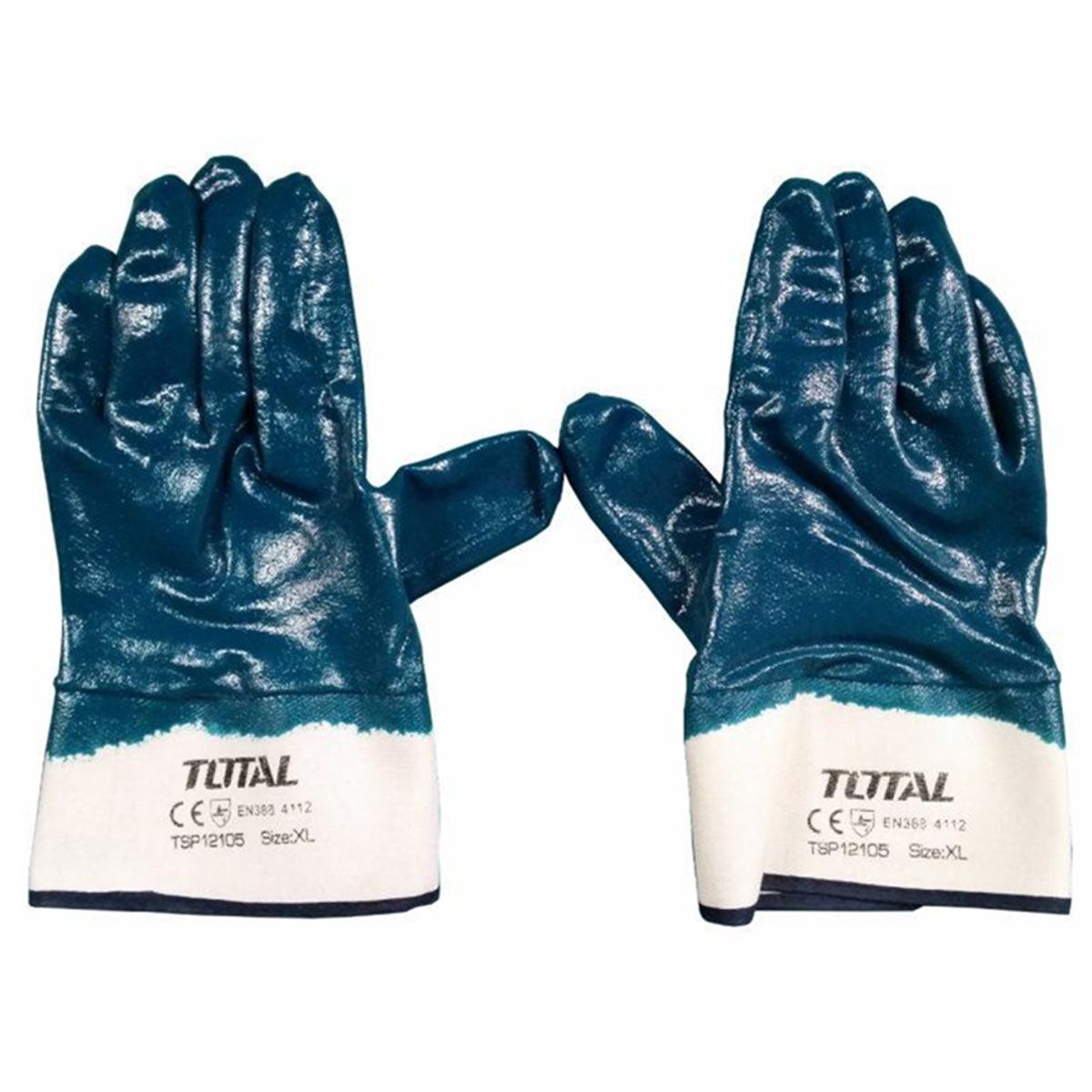 TOTAL TOOLS - Par De Guantes De Nitrilo Xl Total Tsp12105
