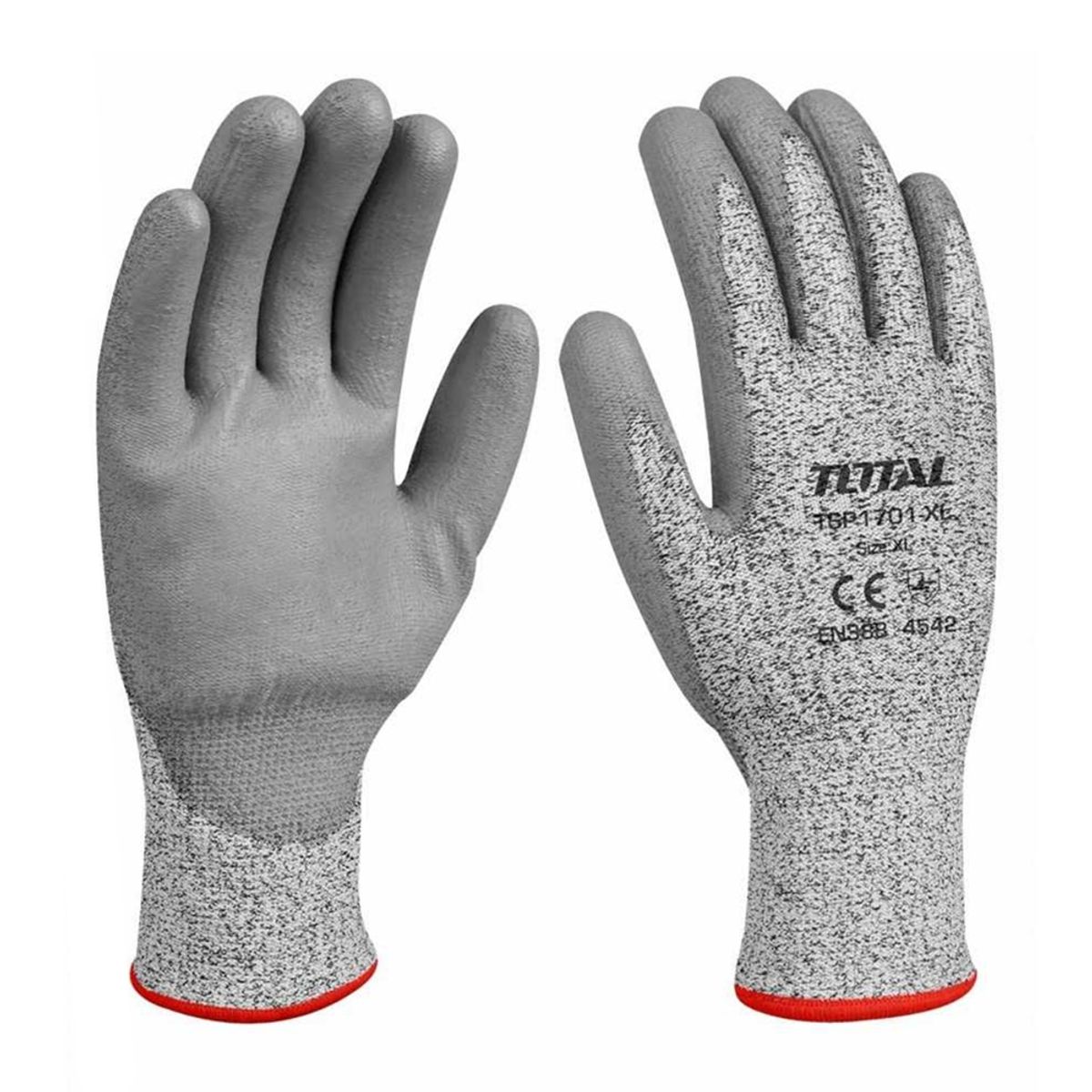 TOTAL TOOLS - Par De Guantes Anticorte Xl Total Tsp1701-xl