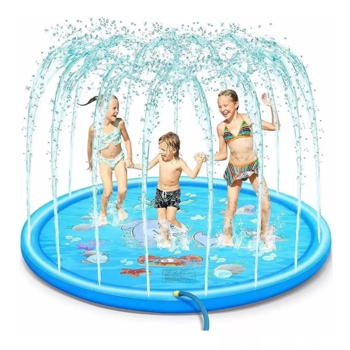 GENERICO - Alfombra De Agua Tipo Fuente Piscina Regadores Para Niños