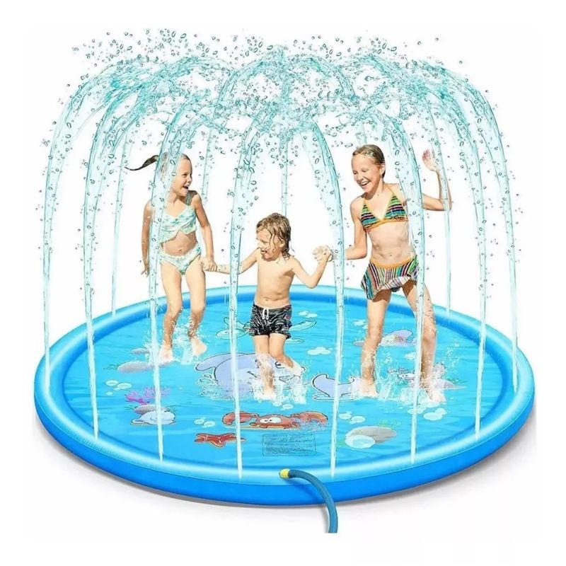 GENERICO - Alfombra De Agua Tipo Fuente Piscina Regadores Para Niños