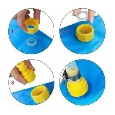 Imagen 2 del producto Alfombra De Agua Tipo Fuente Piscina Regadores Para Niños