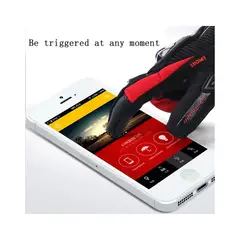 GENERICO - Guantes de invierno para motos impermeable Rojo talla M