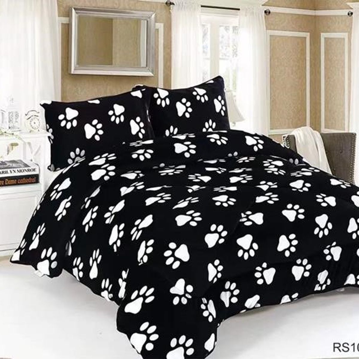 GENERICO - Cobertor de invierno plush con chiporros 2 plazas