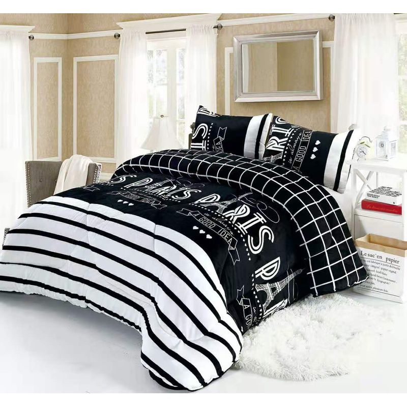 GENERICO - Cobertor de invierno plush con chiporros 2 plazas