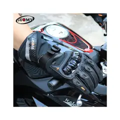 GENERICO - Guantes de invierno para motos impermeable negro talla XL