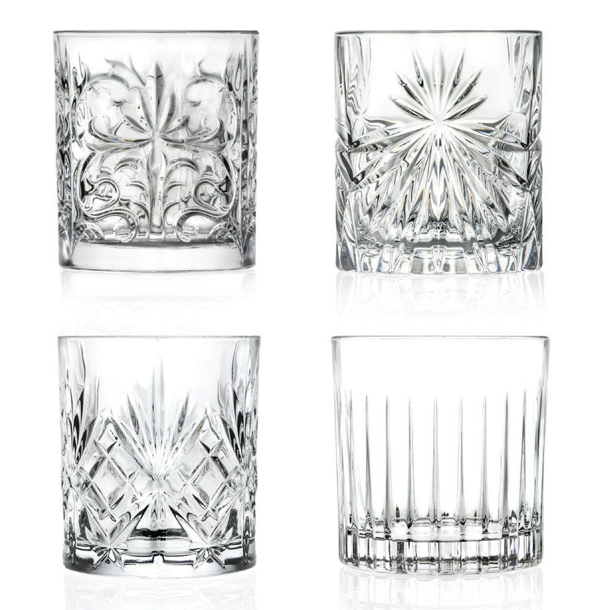 RCR  ITALIA - SET 4 VASOS RCR WHISKY MIXOLOGY