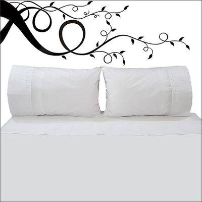 Imagen 2 del producto Juego De Sabanas King Broderie Clasico Blanco 200 Hilos