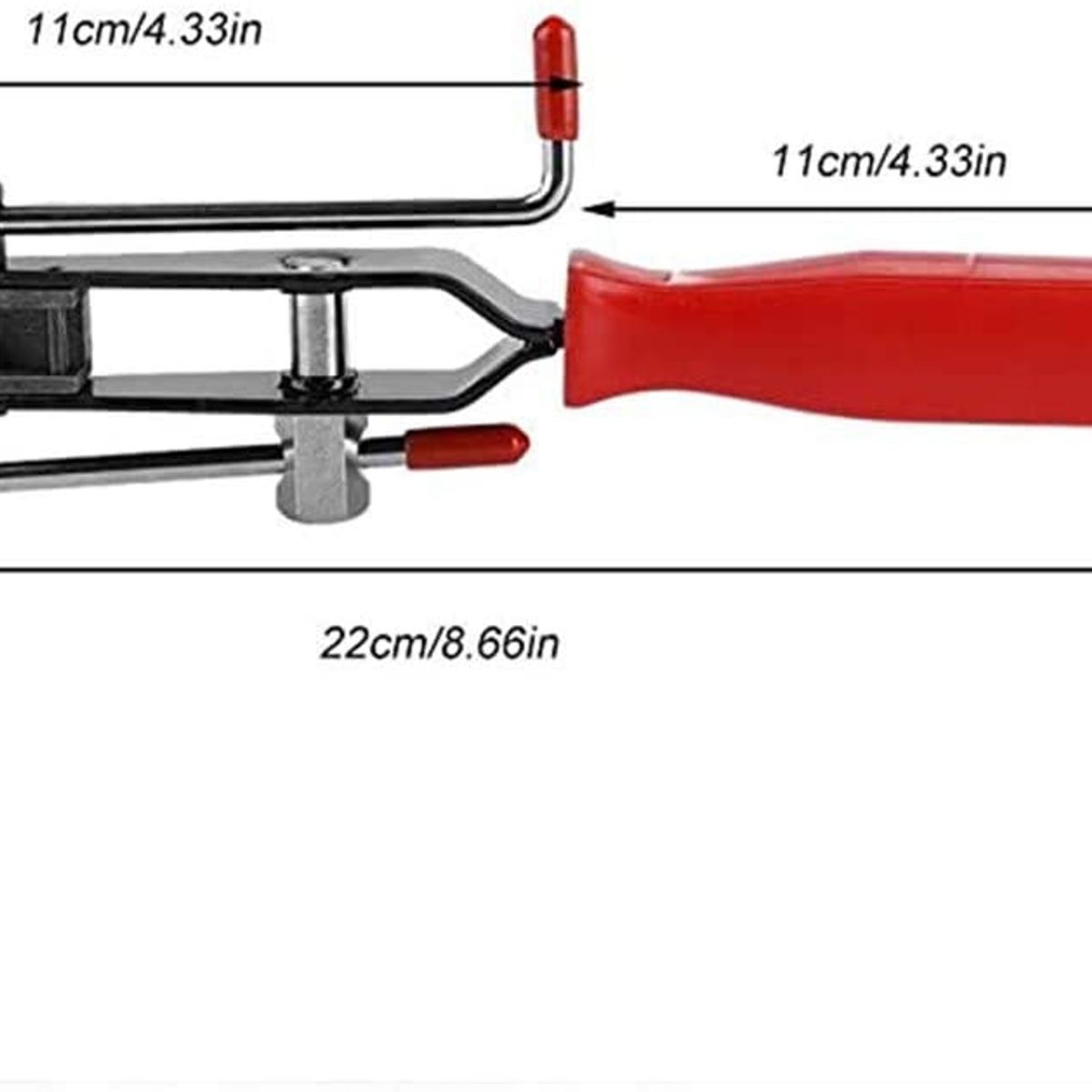 GENERICO - Alicate Fleje para Amarras Metálicas Homocinética Abrazaderas