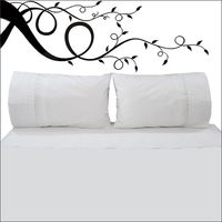 Juego De Sabanas 2 Plazas Broderie Clasico Blanco 200 Hilos