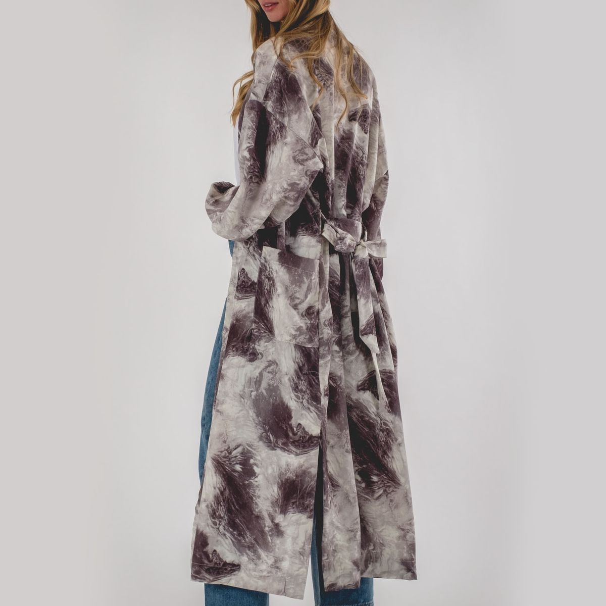 GUINDA - Kimono tie dye GUINDA Lirio