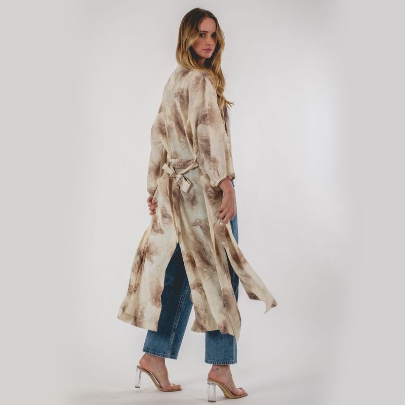 GUINDA - Kimono tie dye GUINDA Lirio_.
