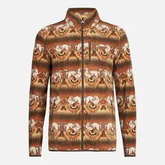 HAKA HONU - Chaqueta Hombre Tokerau Pro Print Terracota
