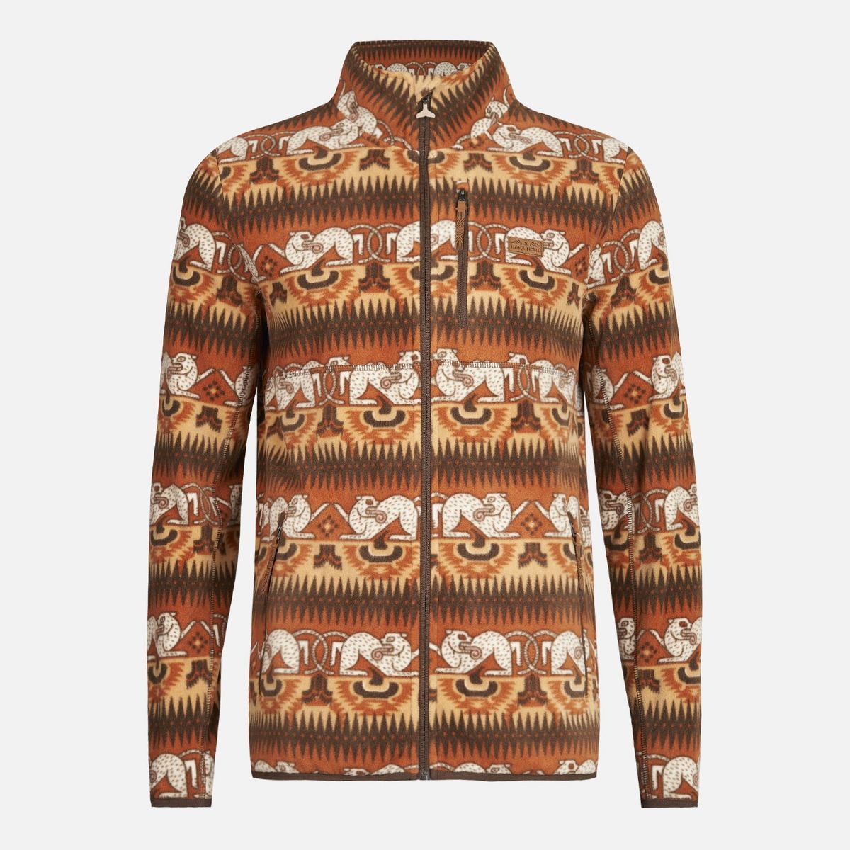 HAKA HONU - Chaqueta Hombre Tokerau Pro Print Terracota Haka Honu.