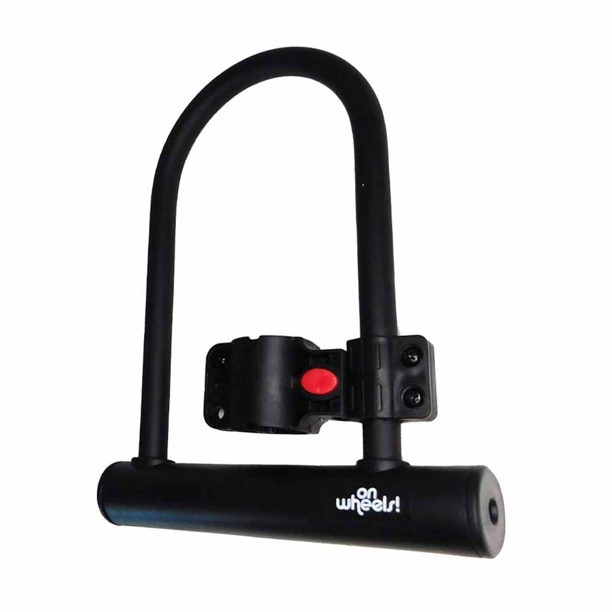 ONWHEELS - Candado U-lock Onwheels Corto Con Soporte - Negro