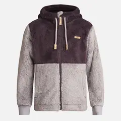 LIPPI - Chaqueta Niña Bear Shaggy-Pro Hoody Jacket Burdeo/Malva