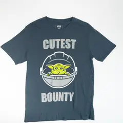 STAR WARS - Polera Hombre YOU Grogu Cute Azul Marino