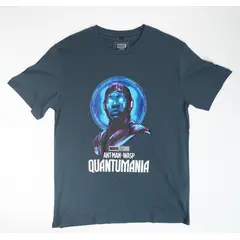 MARVEL - Polera Hombre YOU Ant Man Azul Marino