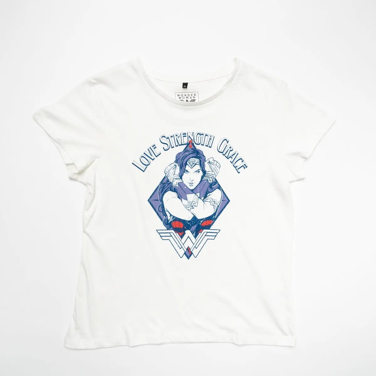 DC COMICS - Polera Mujer YOU Dc Comics Wonder Woman Blanco