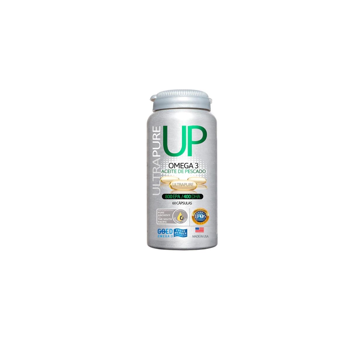 NEWSCIENCE - Omega 3 Up UltraPure, 800 EPA/ 400 DHA (60 caps)
