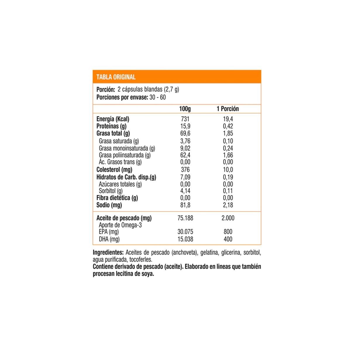 NEWSCIENCE - Omega 3 Up UltraPure, 800 EPA/ 400 DHA (60 caps)