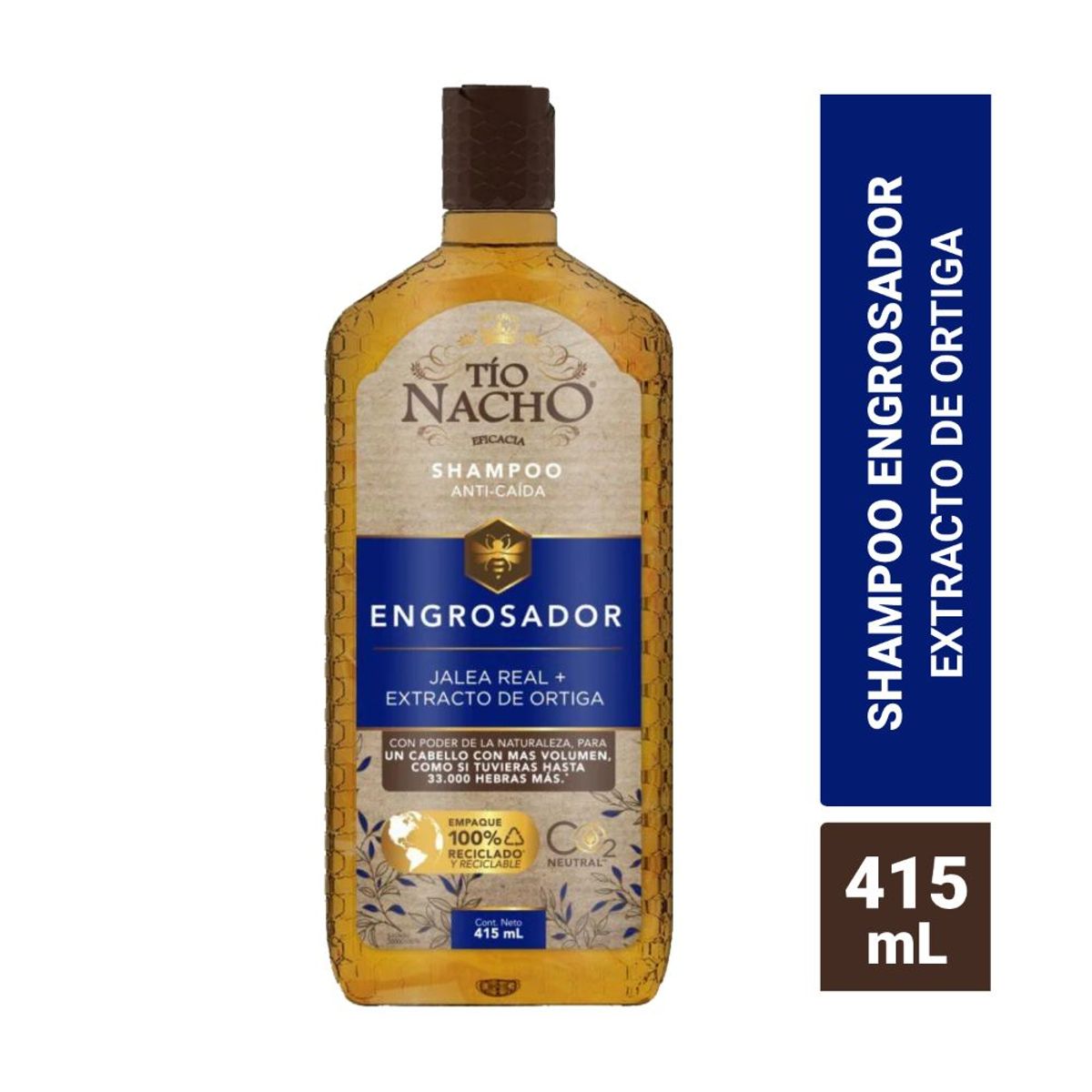 TIO NACHO - Shampoo Tío Nacho Engrosador 415 ML