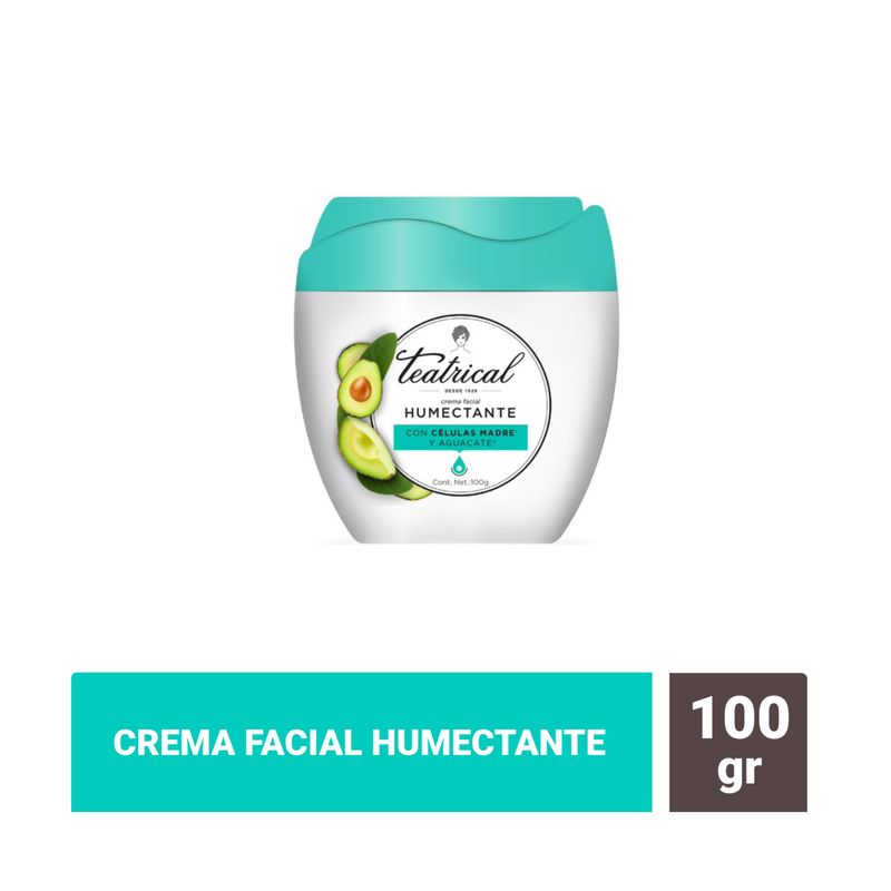TEATRICAL - Crema Facial Teatrical Humectante 100 GR